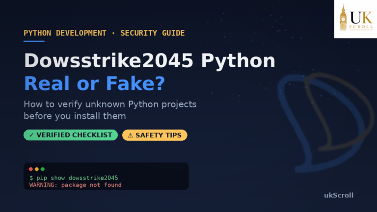 Dowsstrike2045 Python: What It Is, How It Works, and What Developers Should Know